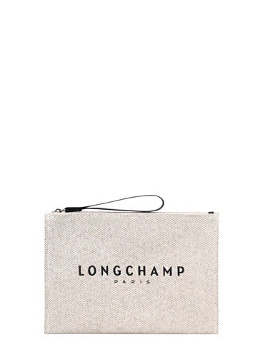 Longchamp Essential toile Pochette Beige
