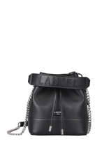 Mini Sac Seau Ninon Cuir Lancel Noir ninon A11466