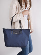 Sac Cabas A4 Smart Lancaster Violet smart kba 31-vue-porte