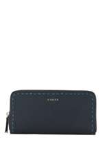 Portefeuille Leder Etrier Blauw tradition EHER91