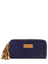 Portefeuille Tornade Leder Etrier Blauw tornade ETOR91