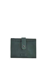 Portemonnee Leder Etrier Groen selle 810708