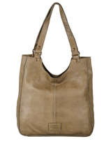 Schoudertas Cow Leder Basilic pepper Groen cow BCOW20