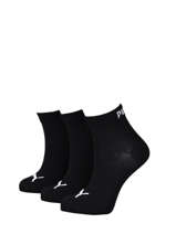 Lot De 3 Paires De Chaussettes Puma Noir socks 27108001