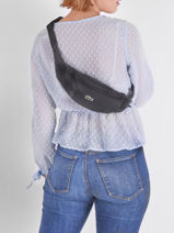 Sac Banane Lcst Lacoste Bleu lcst NH3317LV-vue-porte