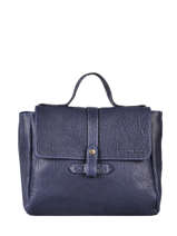 Lecorneille  Cuir Paul marius Bleu vintage CORNEILL