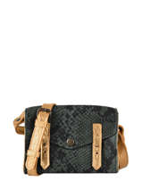 Sac Bandoulire Mini Indispensable Python Paul marius Vert python MINIPYT