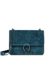 Cross Body Tas Velvet Milano Blauw velvet VE180602