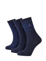 Coffret De Chaussettes 3 Paires Tommy hilfiger Bleu women 10000865