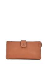 Portefeuille Madras 2 Compartiments Cuir Etrier Marron madras EMAD907
