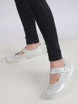 Ballerinas fabienne met riempje-MEPHISTO-vue-porte