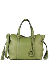 Shoppingtas Tradition Leder Etrier Groen tradition EHER24