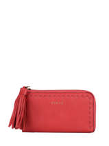 Porte-monnaie Tradition Cuir Etrier Rouge tradition EHER97