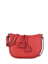 Cross Body Tas Tradition Leder  Etrier Rood tradition EHER3A