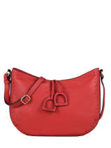 Sac Bandoulire Tradition Cuir Etrier Rouge tradition EHER2A