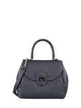 Handtas Foulonn� Pia Leder Lancaster Grijs retro janis 62