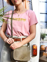 Cross Body Tas Cow Leder Basilic pepper Groen cow BCOW18