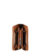 Porte-monnaie Confort Cuir Hexagona Marron confort 463042-vue-porte