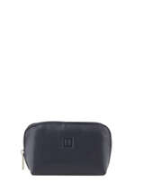 Portemonnee Confort Leder Hexagona Blauw confort 467389