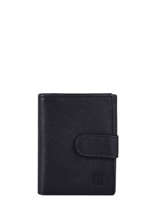 Portefeuille Confort Cuir Hexagona Bleu confort 467468