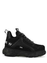 Chai Sneakers Met Platformzool Buffalo Zwart women 1630424