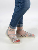 Sandalen uit leder-MJUS-vue-porte