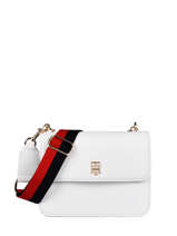 Cross Body Tas Tommy Staple Tommy hilfiger Wit tommy staple AW10040