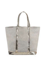 Handtas L Le Cabas Linnen Pailletten Vanessa bruno cabas lin 31V40315