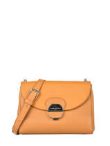 Sac Bandouliere Foulonne Pia Cuir Lancaster Jaune pia 60