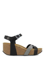 Sandalen So Final Uit Leder Plakton Zwart accessoires FINAL