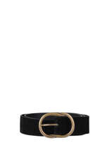Damesriem Laura Leder Pieces Zwart laura 17112619