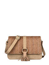 Cross Body Tas Dahlia Woomen Beige dahlia WDAH04