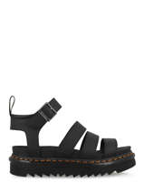 Sandales Semelle Compense Blaire Hydro Dr martens Noir women 24235001