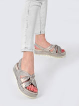 Sandalen met platformzool leder-MJUS-vue-porte