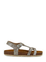 Sandalen cross leder-PLAKTON