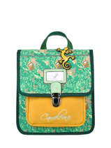 Sac � Dos 1 Compartiment Cameleon Vert retro PBRESD30