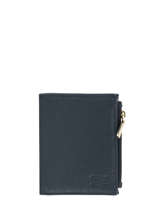 Portefeuille Caviar Cuir Crinkles Bleu caviar 14269