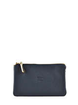 Portefeuille Caviar Cuir Crinkles Bleu caviar 14196