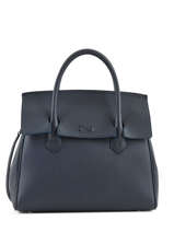 Sac  Main Clara Cuir Nathan baume Bleu nathan 2