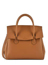 Sac  Main Clara Cuir Nathan baume Marron nathan 2