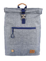 Sac  Dos Faguo Bleu classic 21LU0901