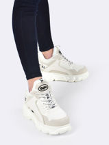 Sneakers Cld Chai Vegan Buffalo Wit women 1630425-vue-porte