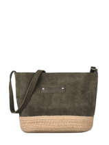 Sac Bandoulire Emblematique Le voyage en panier Vert emblematique PM464