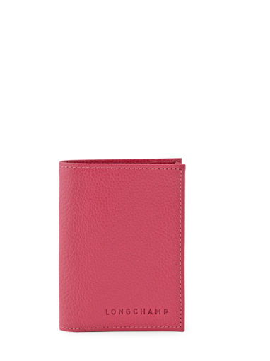 Longchamp Le foulonné Porte billets/cartes Beige