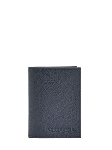 Longchamp Le foulonn� Kredietkaarthouder Blauw
