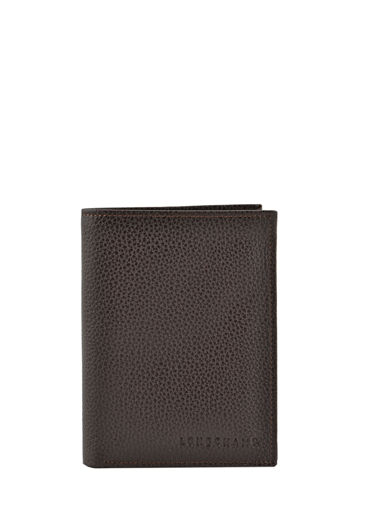 Longchamp Le foulonn Portefeuille Marron