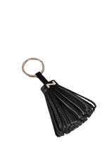 Porte-clefs Dahlia Cuir Nathan baume Noir original n 100100N