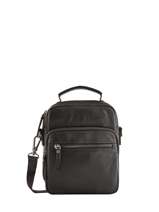 Cross Body Tas Foulonn� Leder Etrier Bruin foulonne EFOU07