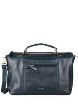 Sac Blair  Cuir Nat et nin Bleu vintage BLAIR