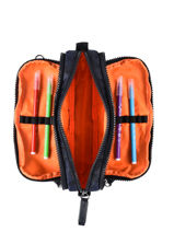 Trousse 3 Compartiments Kipling back to school / pbg PBG13564-vue-porte